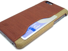 カードポケット付 レザーシェルカバー 